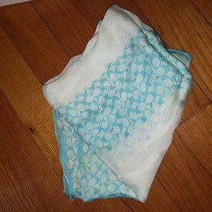 Coach silk scarf